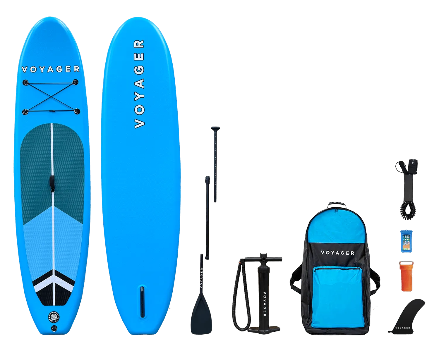 10'6 Classic Voyager Inflatable SUP Package