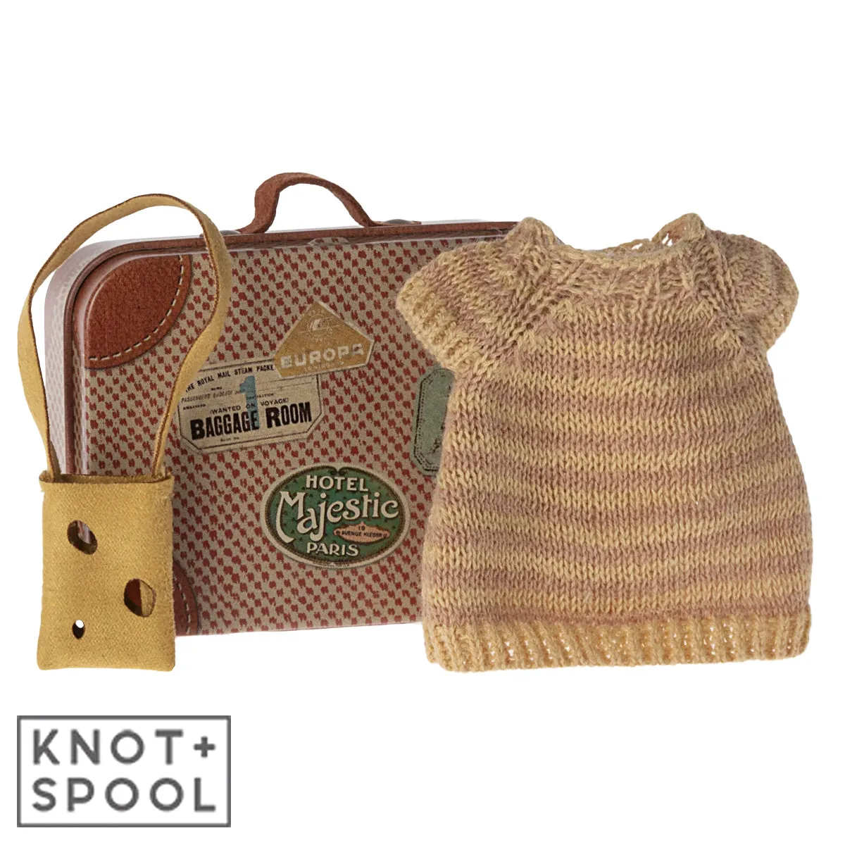 2024 Maileg Big Sister Mouse In Suitcase