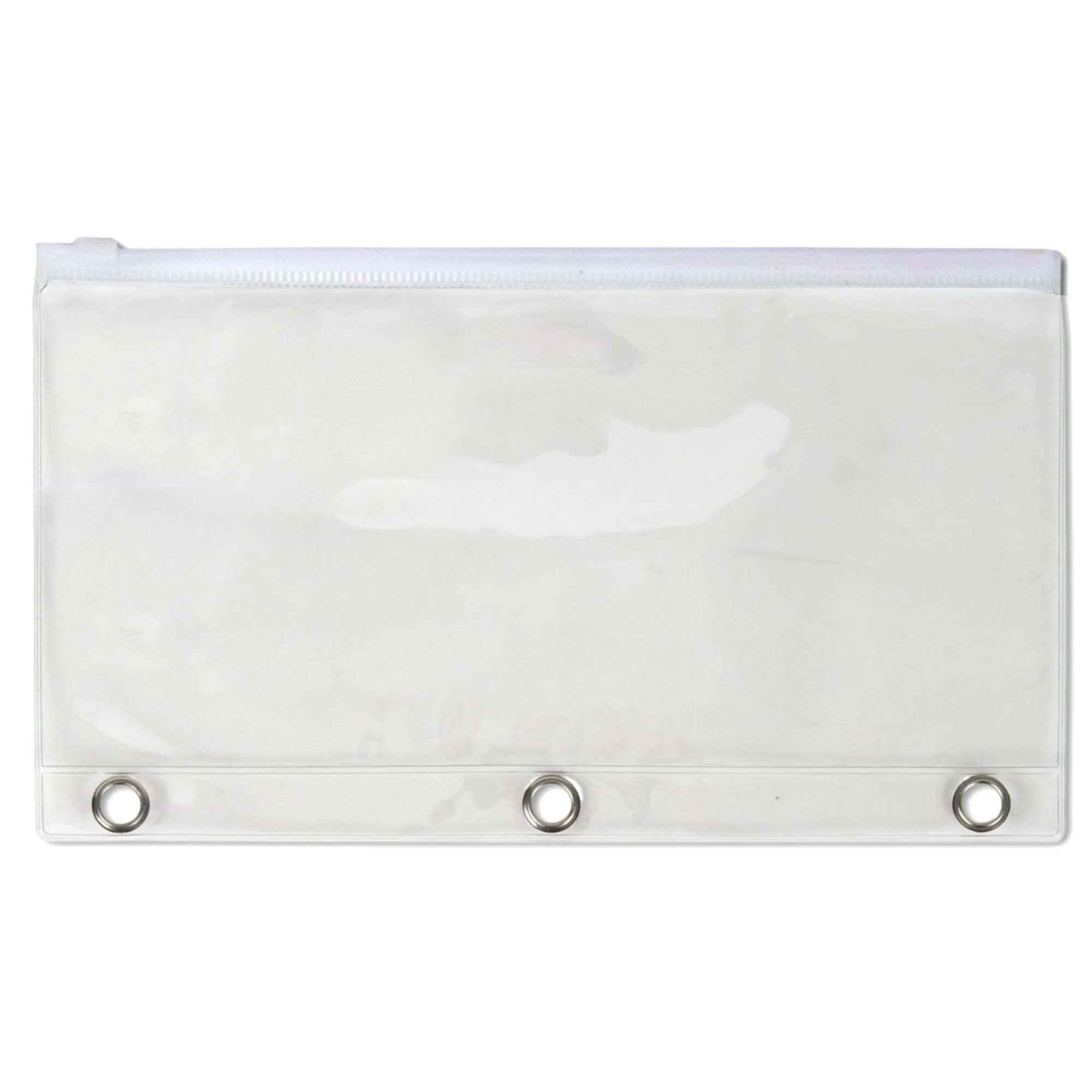 3-Ring Binder Clear Pencil Pouch - Assorted