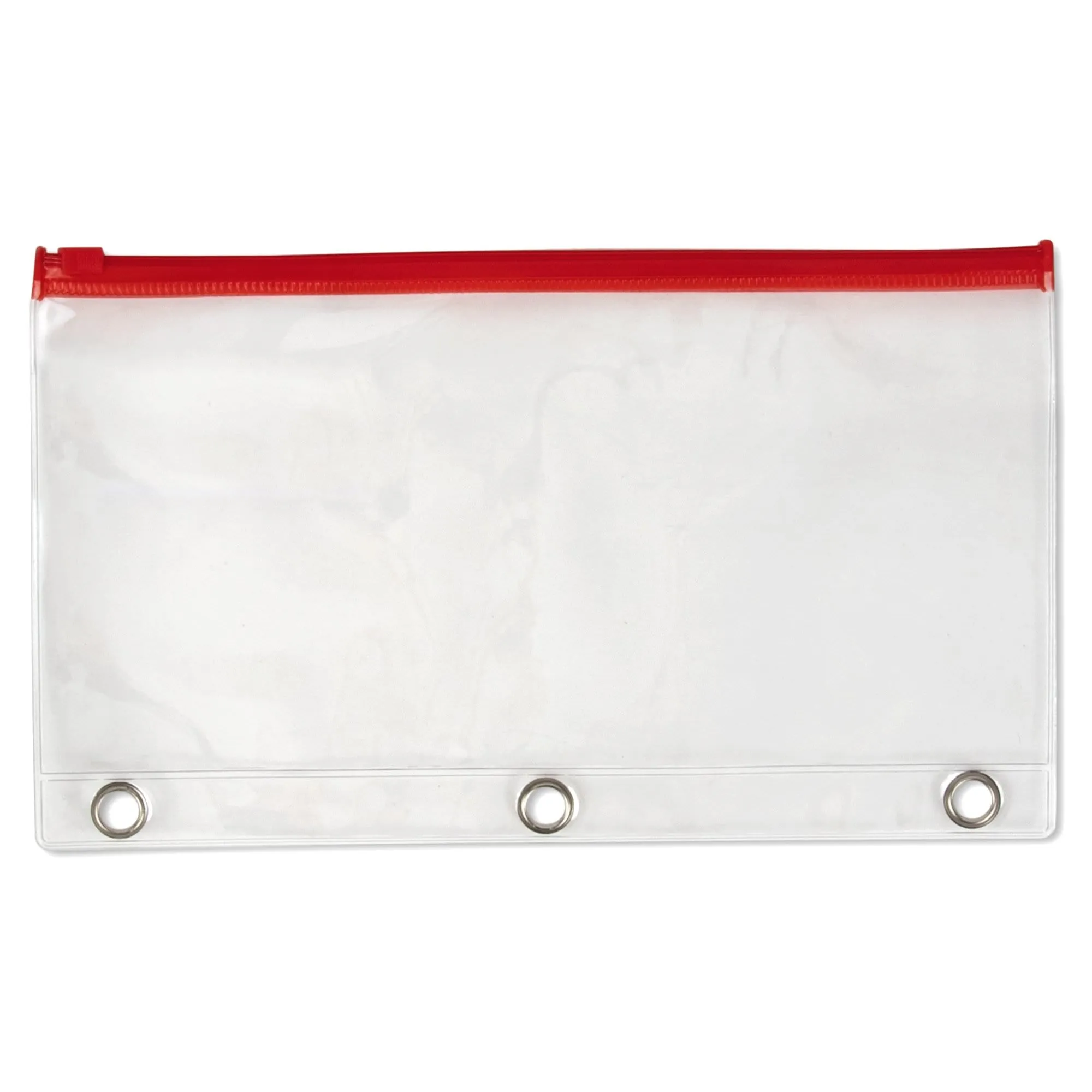 3-Ring Binder Clear Pencil Pouch - Assorted