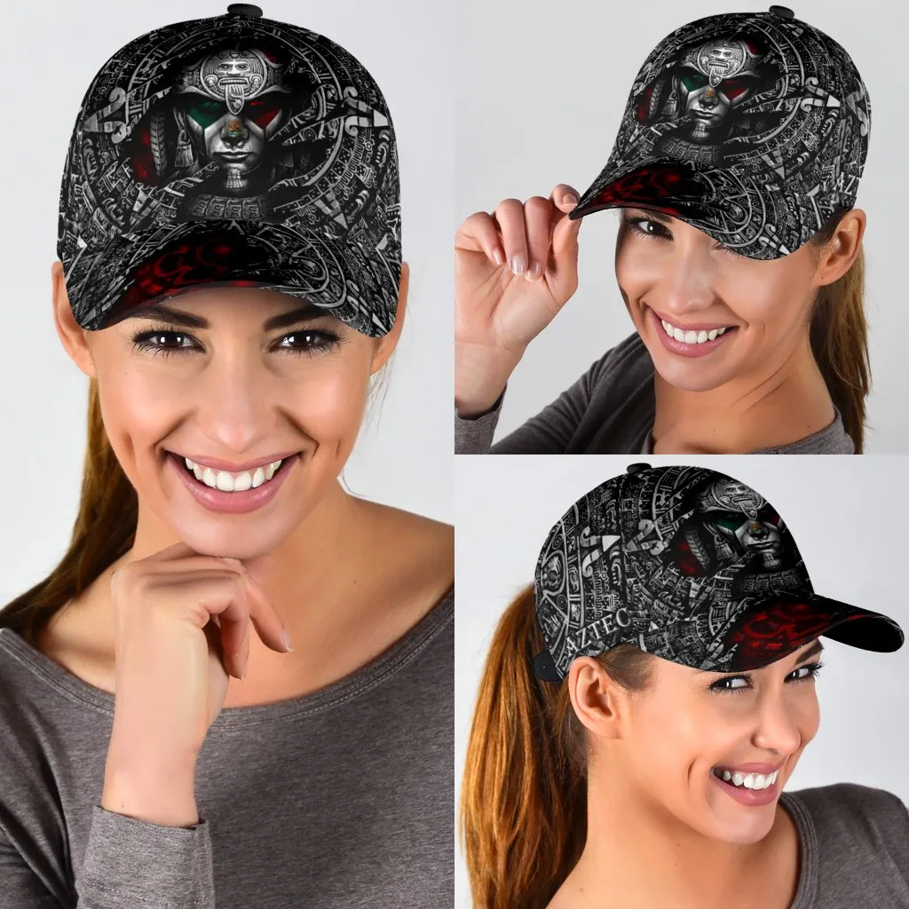 3D Full Printed Aztec Hat For Mexican, Mexico Aztec Classic Cap Hat, Aztec  Mexico Hat Baseball