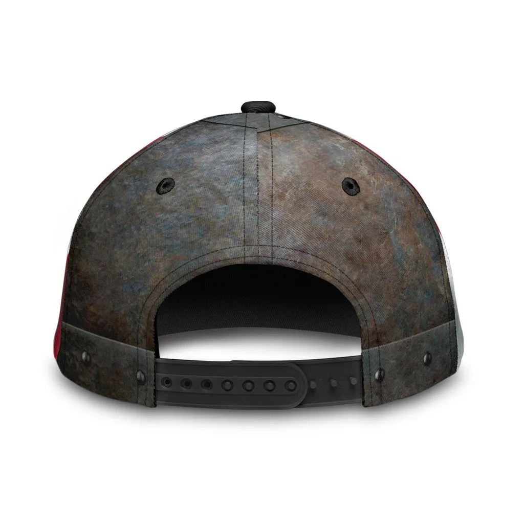 3D Red Skull On Cap Hat For Adult Summer Skull Cap Hat For Travel
