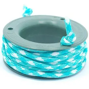 550 PARACORD MINI SPOOL - ACID BLUE