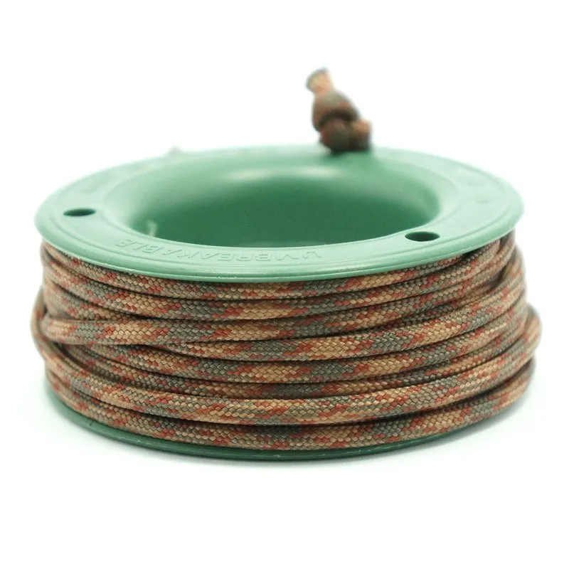 550 PARACORD MINI SPOOL - BROWN SNAKE