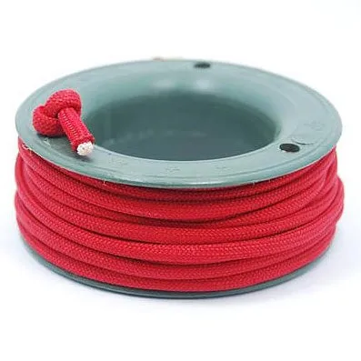 550 PARACORD MINI SPOOL - CHILLI RED
