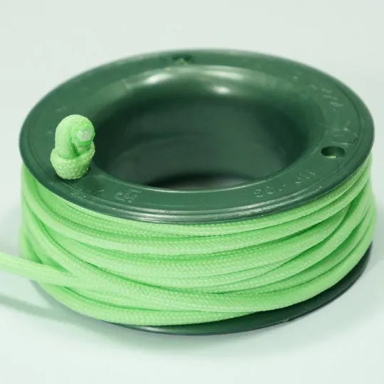 550 PARACORD MINI SPOOL - GLOW GREEN