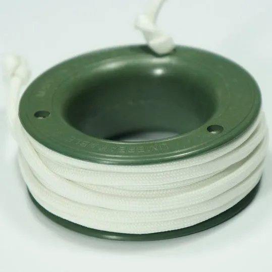 550 PARACORD MINI SPOOL - GLOW WHITE