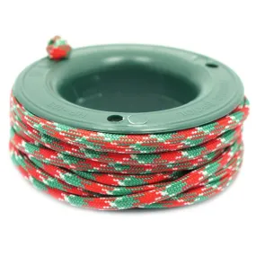 550 PARACORD MINI SPOOL - MERRY XMAS
