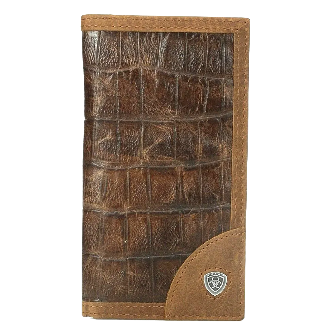 ARIAT Gator Print Rodeo Bi-Fold Wallet