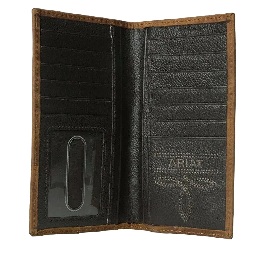 ARIAT Gator Print Rodeo Bi-Fold Wallet