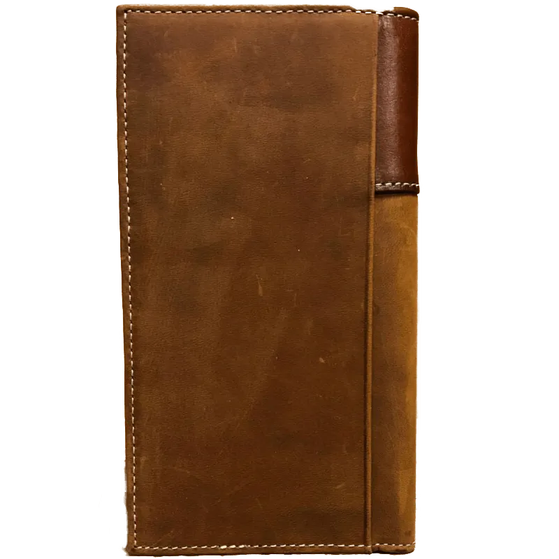 Ariat Men's Diamond Concho Rodeo Brown One Size Wallet