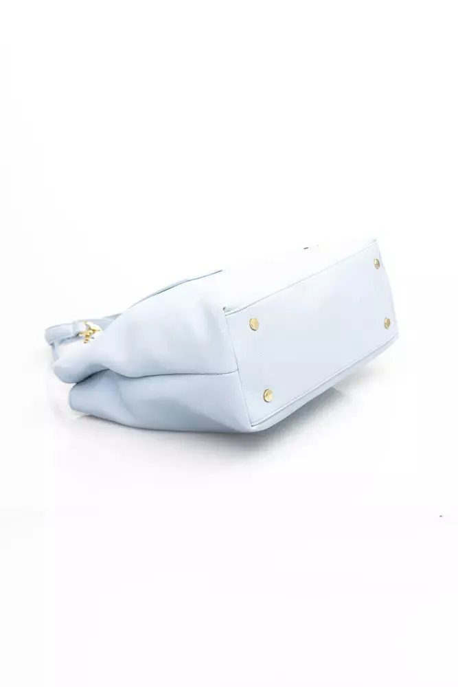 Baldinini Trend Light Blue Polyethylene Women Handbag