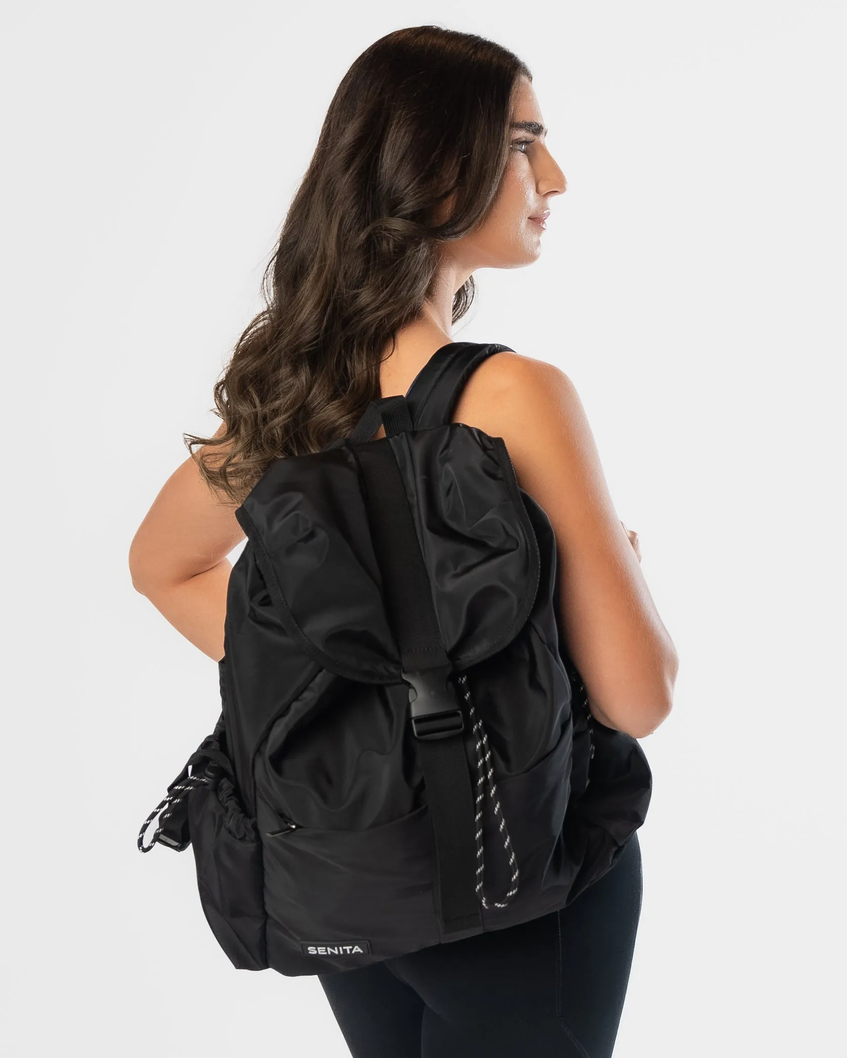 Cinch Backpack - Black