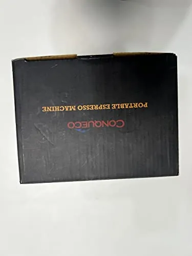 CONQUECO Portable Coffee Maker: 12V Travel Espresso Machine
