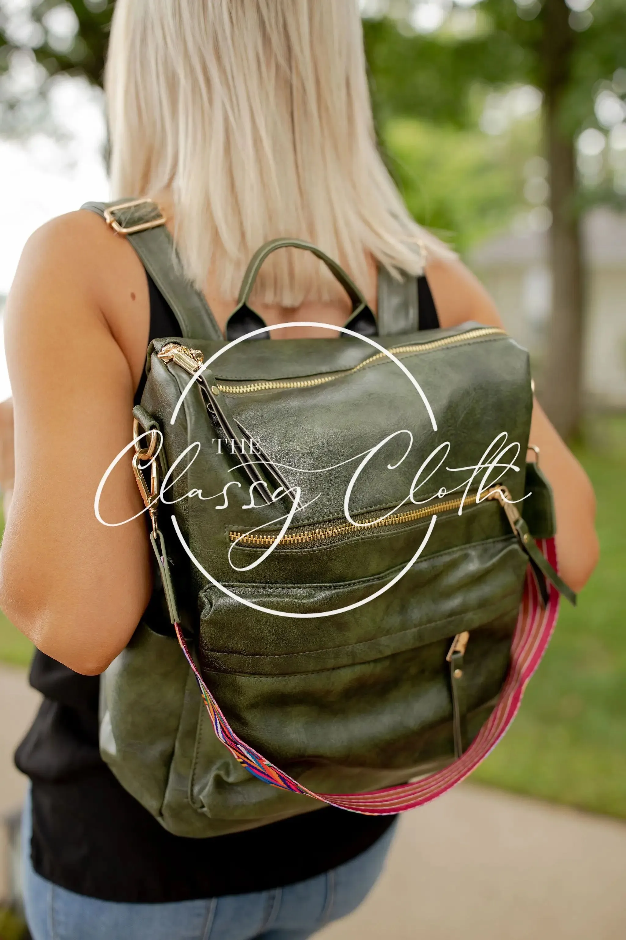 Convertible Backpack with Guitar Strap-Various Colors