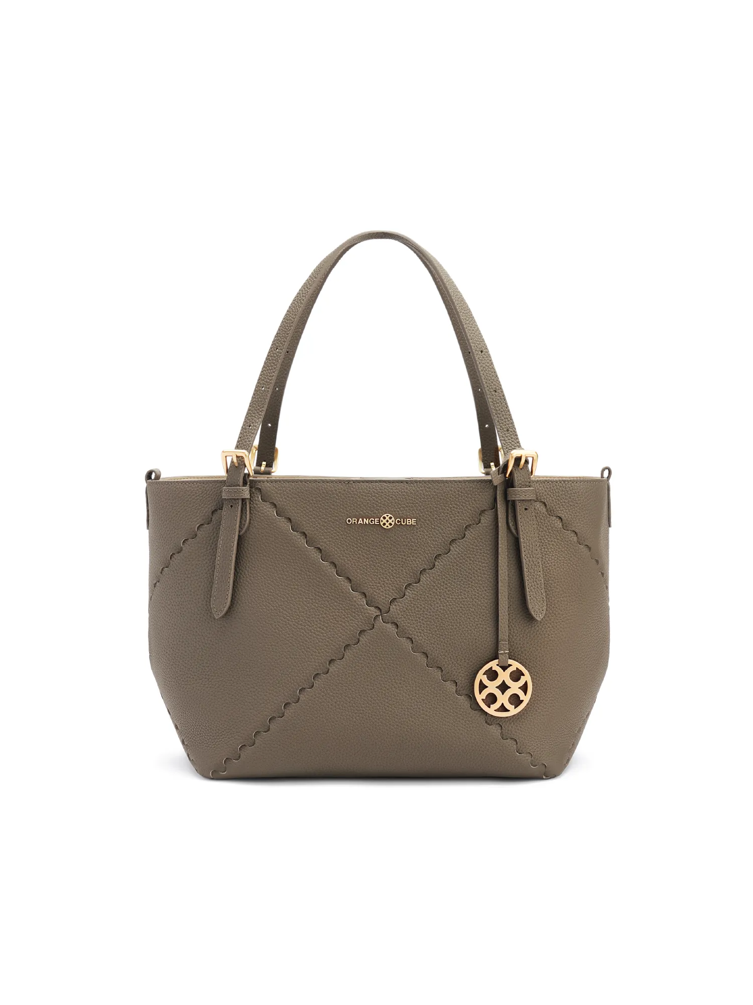 Dusk Mosaic Tote Bag - Dark Brown