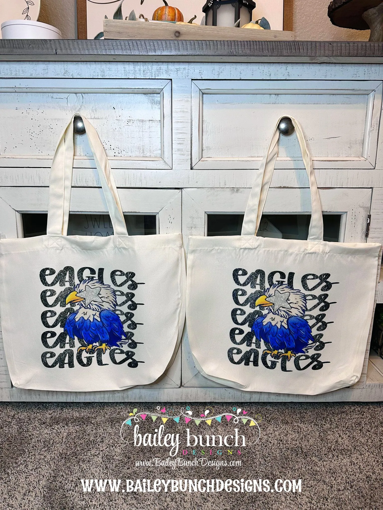 Eagles School Spirit Tote Bag TOTEAGLES0520
