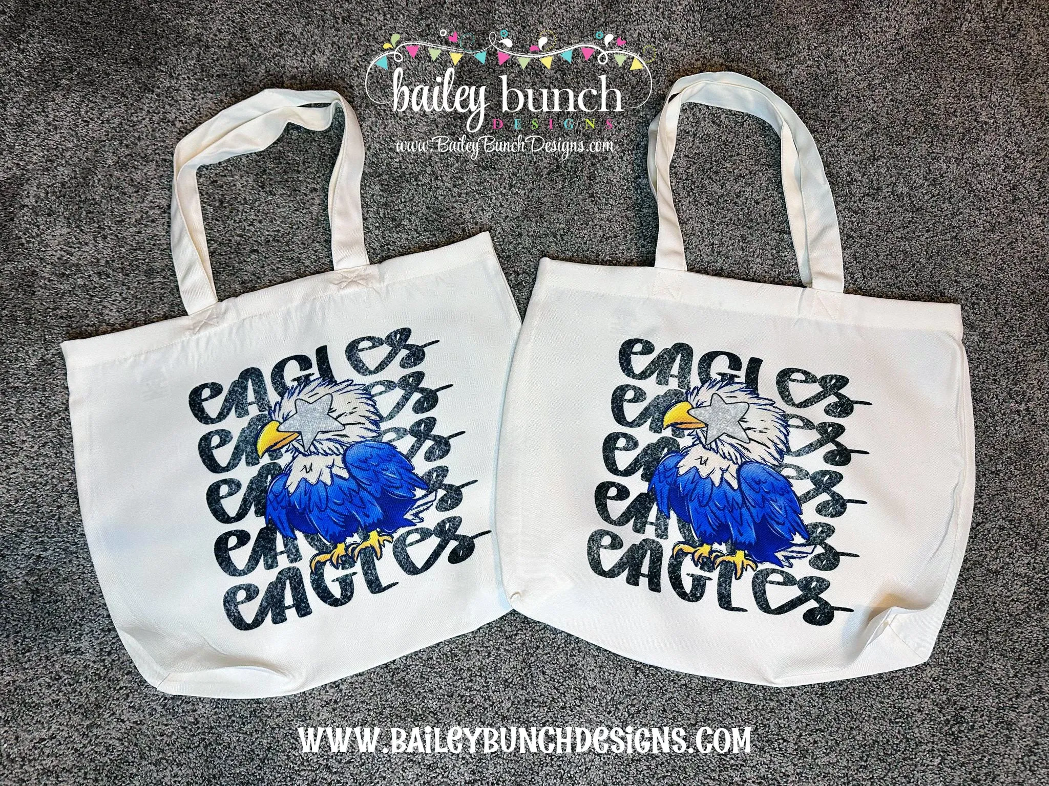 Eagles School Spirit Tote Bag TOTEAGLES0520