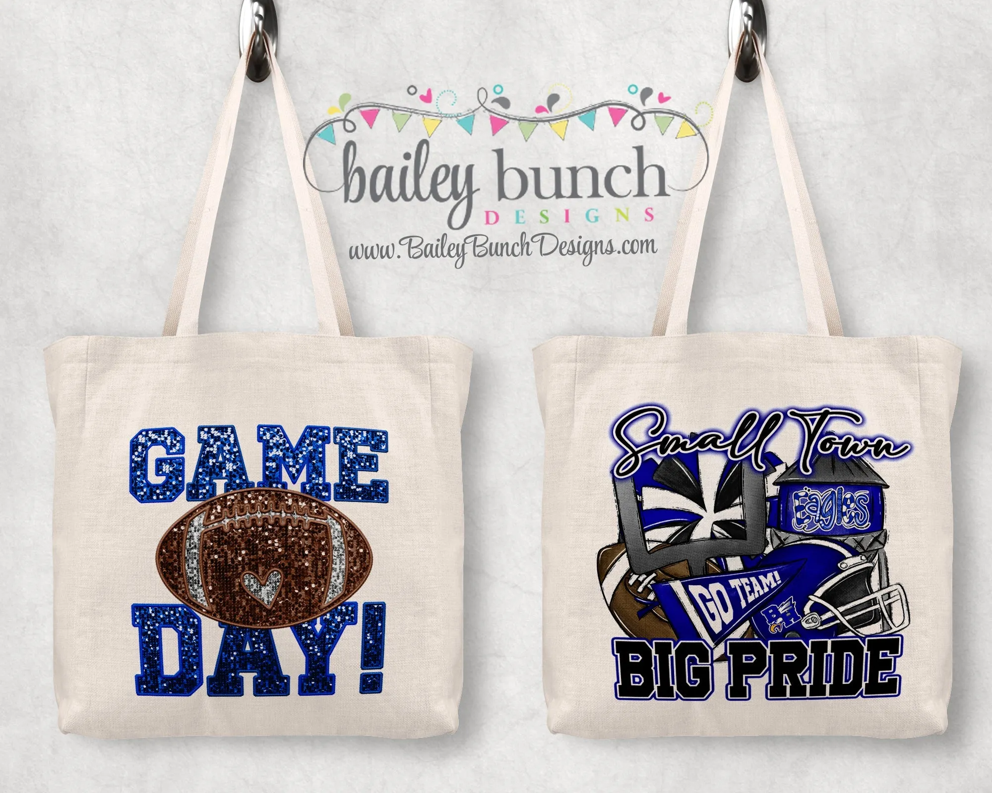 Eagles School Spirit Tote Bag TOTEAGLES0520