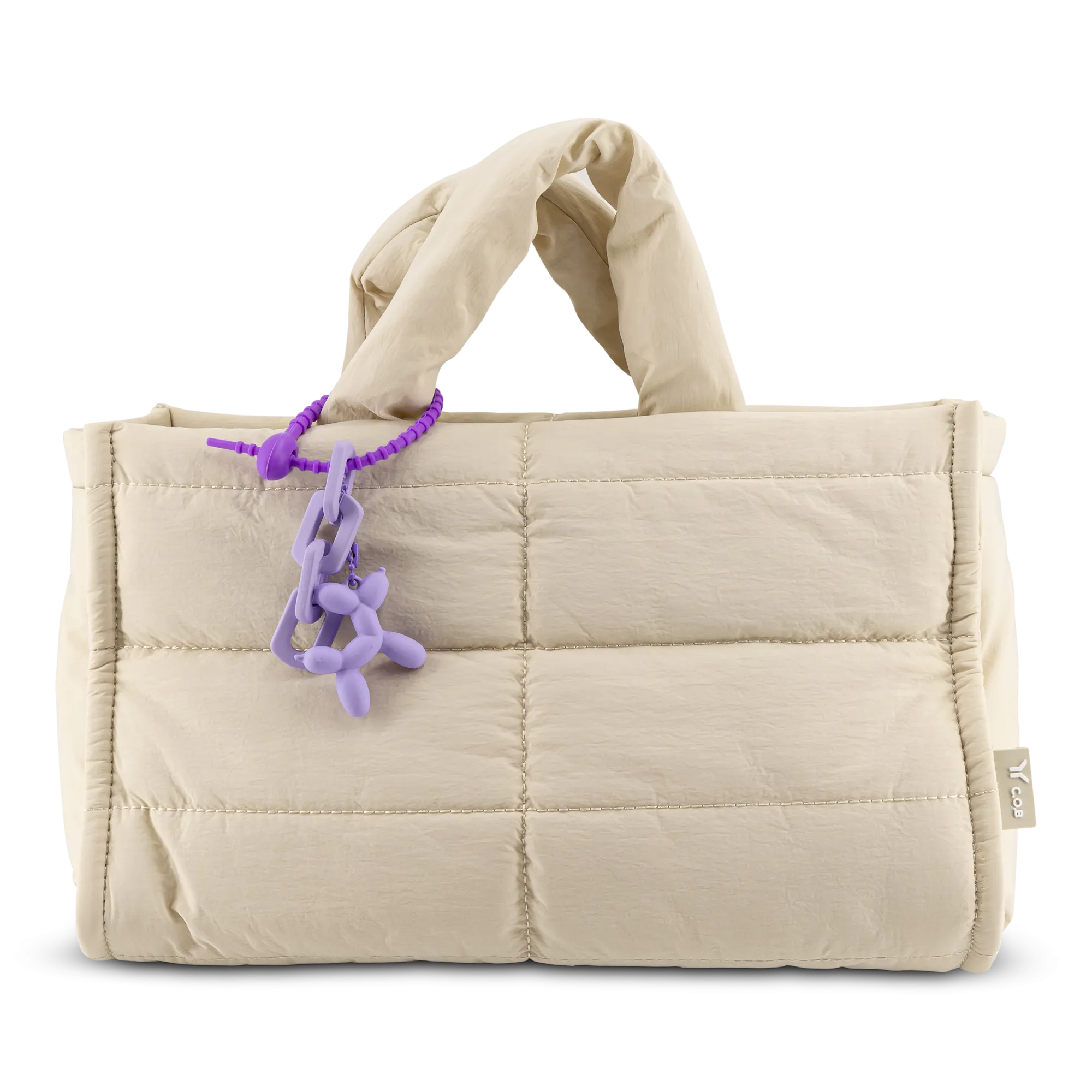 Everytime Medium Ecru Handbag