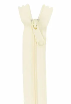 Handbag Zipper 24in Butter Cream