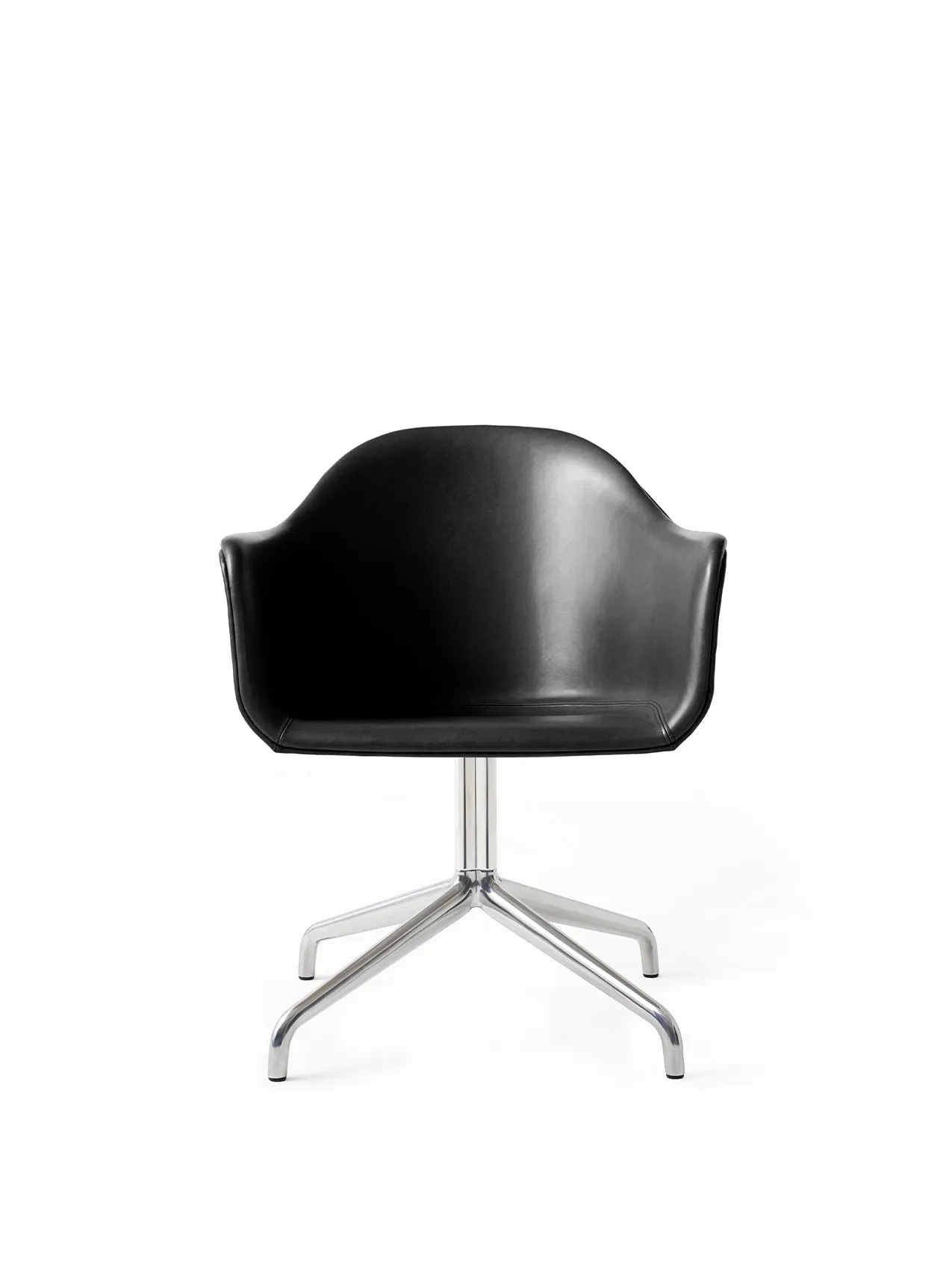 Harbour Dining Chair, Chrome Star Base, upholstered