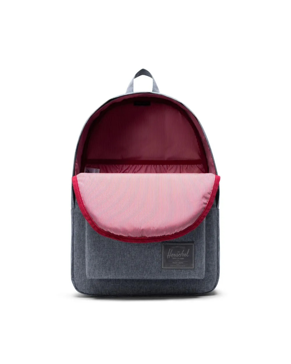 HERSCHEL CLASSIC X-LARGE RAVEN CROSSHATCH