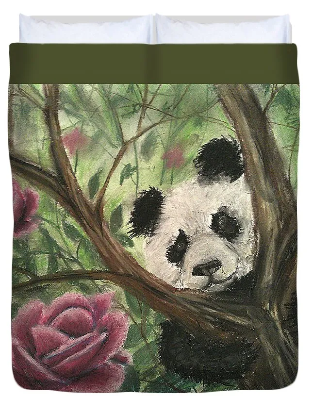 Hiding in Beauty - Duvet Cover