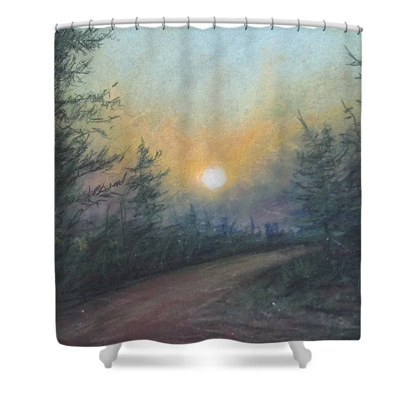 In the Night - Shower Curtain