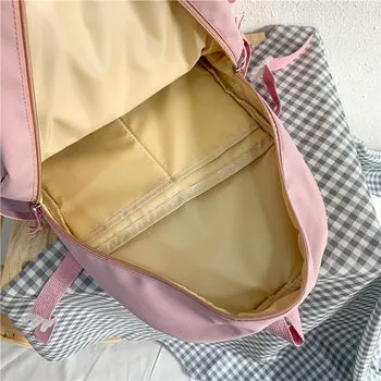 Kawaii Japanese High School Plush Backpack