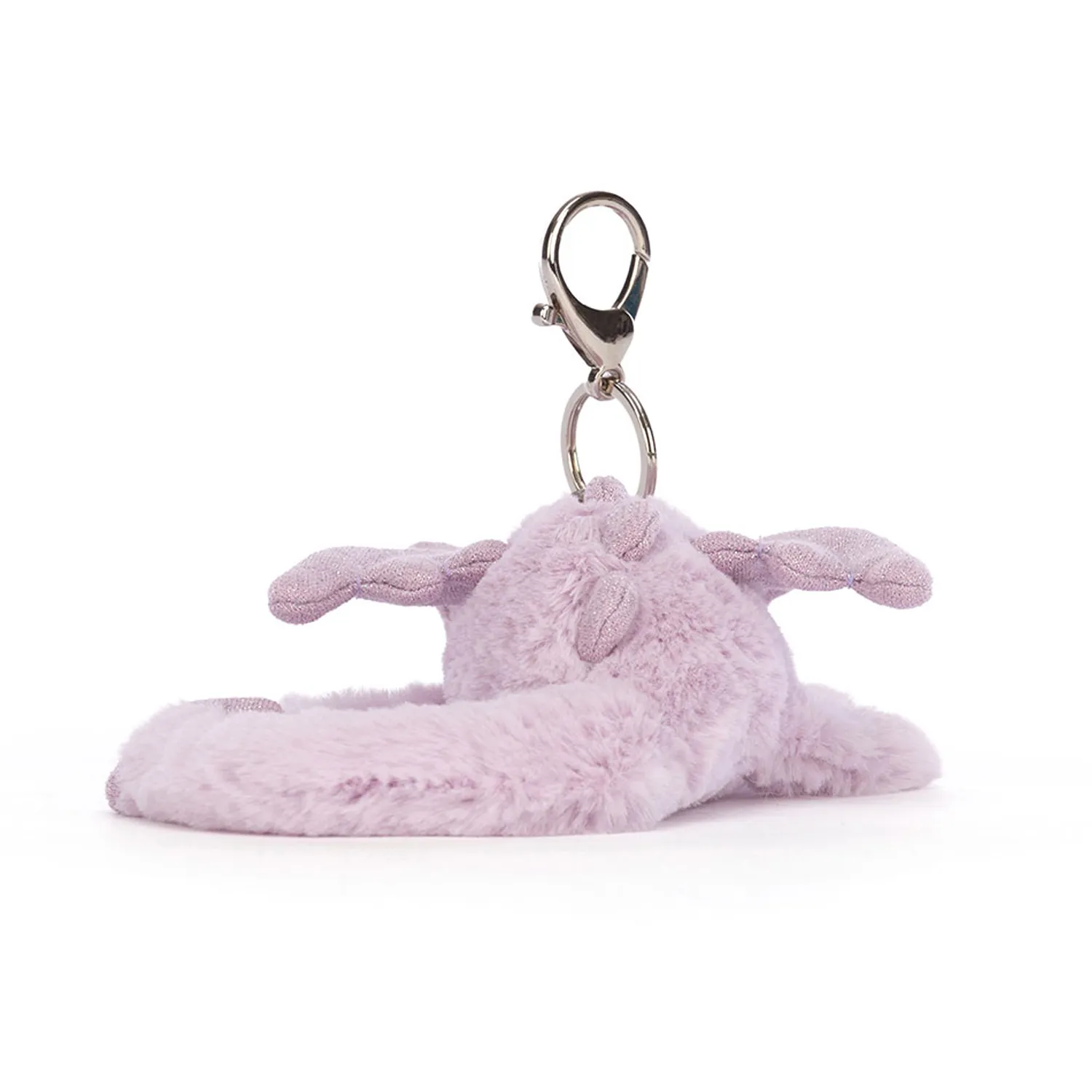 Lavender Dragon Bag Charm