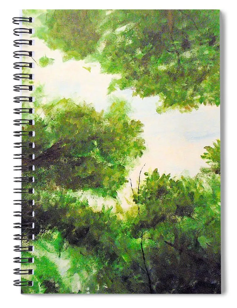 Leaf Lite ~ Spiral Notebook