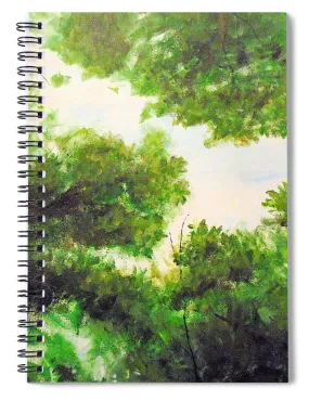 Leaf Lite ~ Spiral Notebook