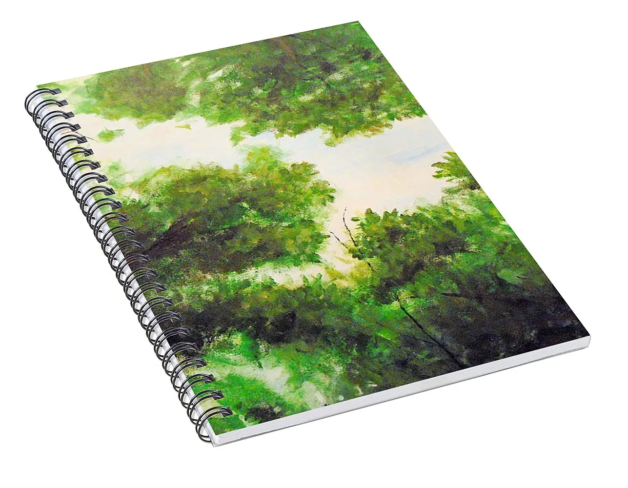 Leaf Lite ~ Spiral Notebook