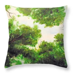 Leaf Lite ~ Throw Pillow