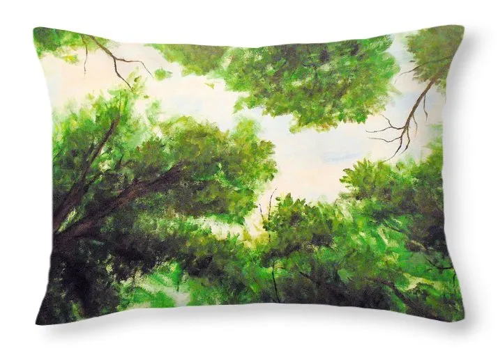 Leaf Lite ~ Throw Pillow