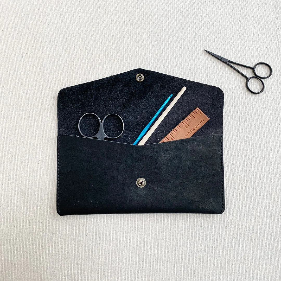 Leather Envelope Pouch #128