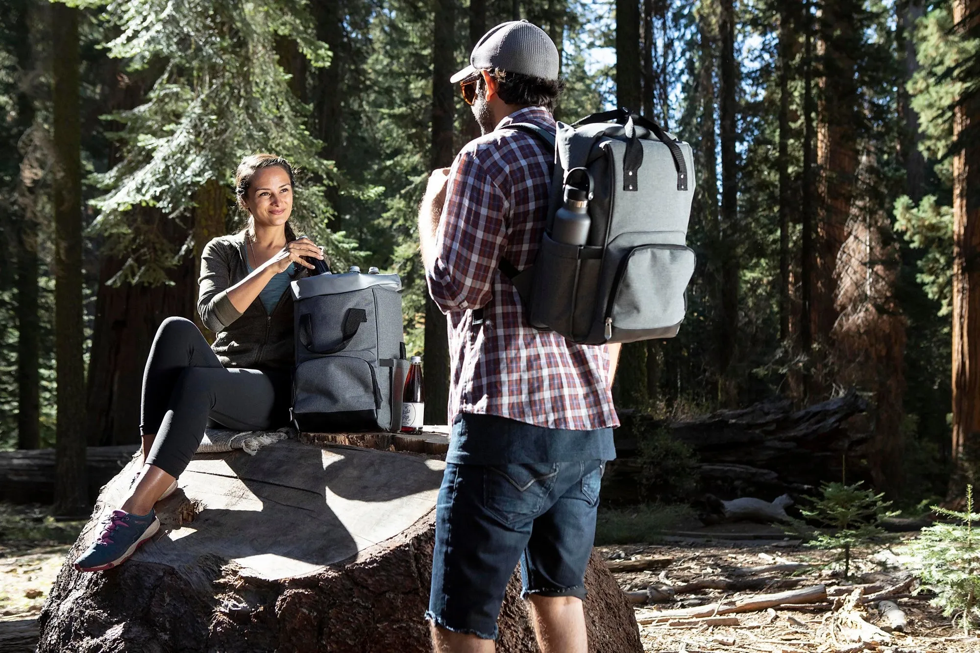 Los Angeles Kings - On The Go Roll-Top Backpack Cooler