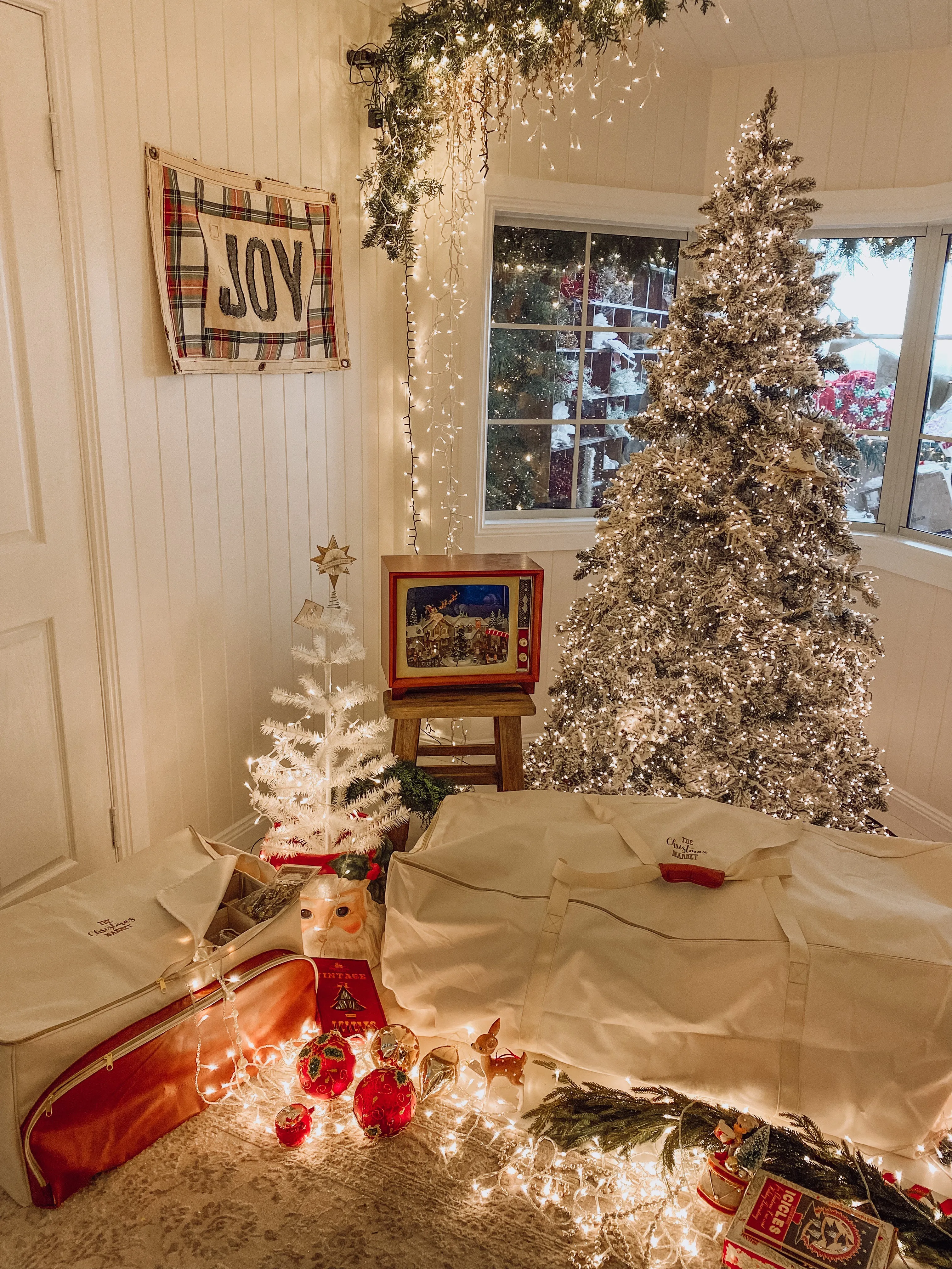 Luxe Tree Storage Bag - CREAM