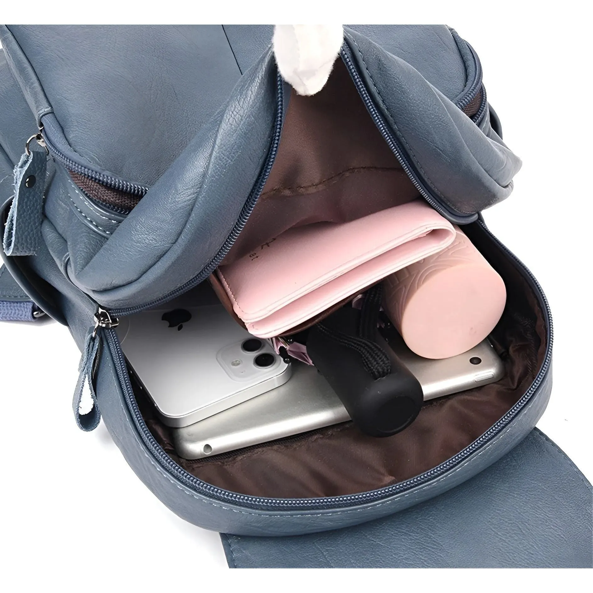 Madeline Fashion Bag - Vintage Leder Büchertasche für Frauen