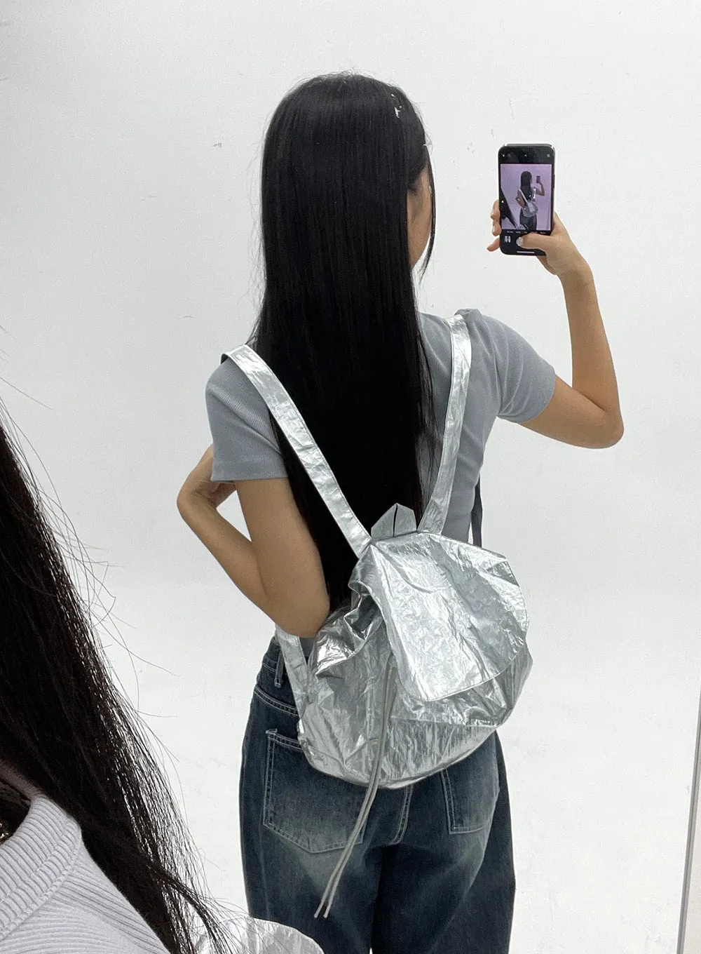 Metallic Color Backpack CL303
