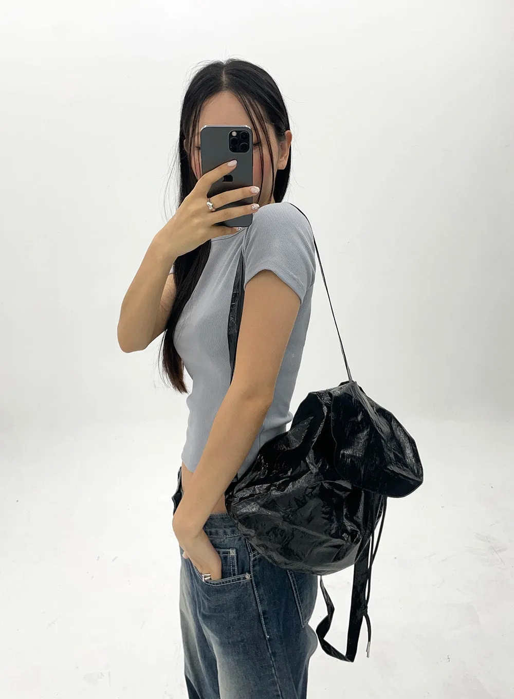 Metallic Color Backpack CL303