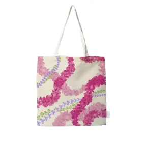 Mixed Purple Lei Tote