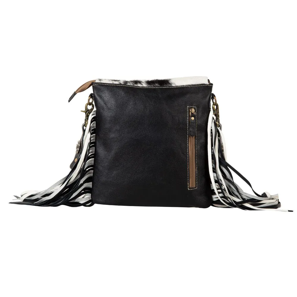Myra Stratford Leather Fringe Concealed Carry Bag