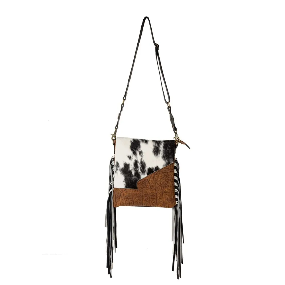Myra Stratford Leather Fringe Concealed Carry Bag