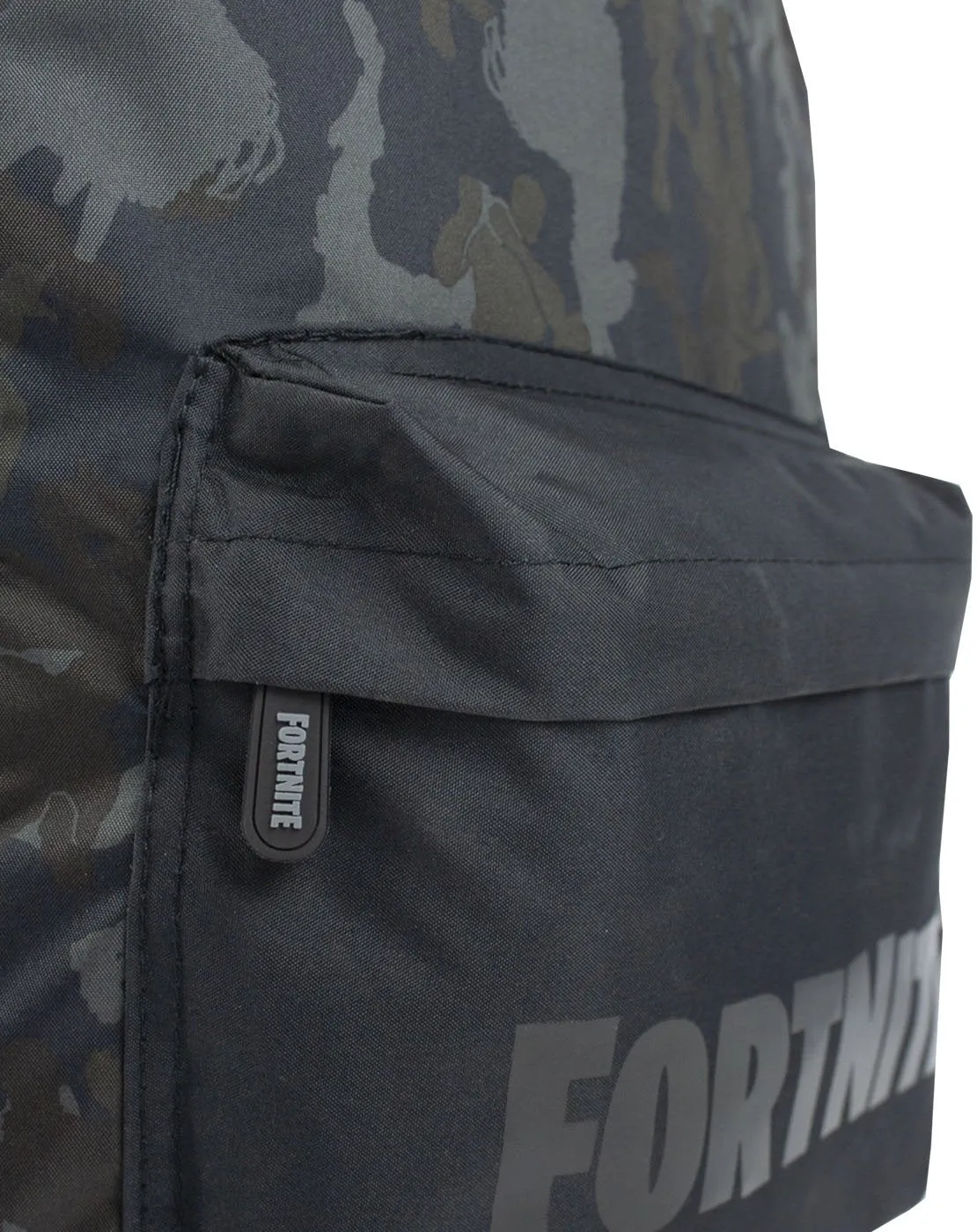 Official Fortnite Character Emote Camo Llama All Over Print Black/Khaki Backpack
