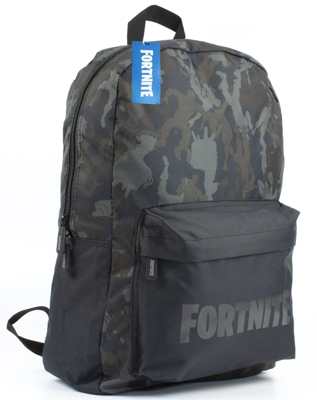 Official Fortnite Character Emote Camo Llama All Over Print Black/Khaki Backpack