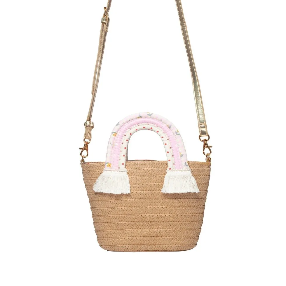 Picnic Rainbow Handle Basket - مستلزمات