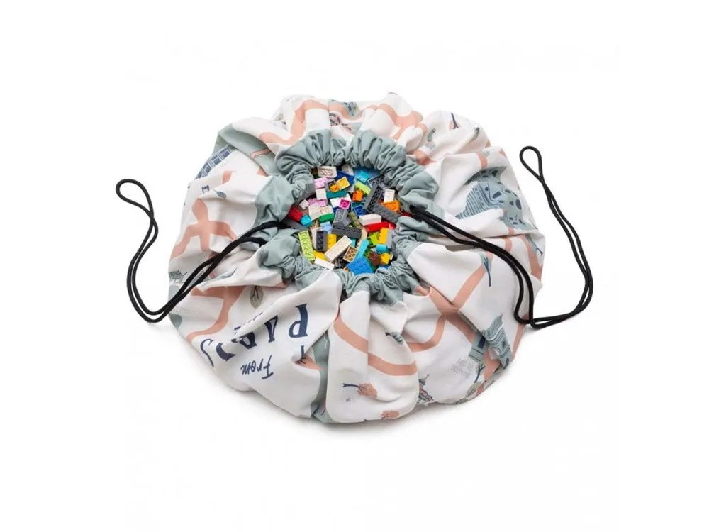 Play & Go Paris Map Toy Storage Bag