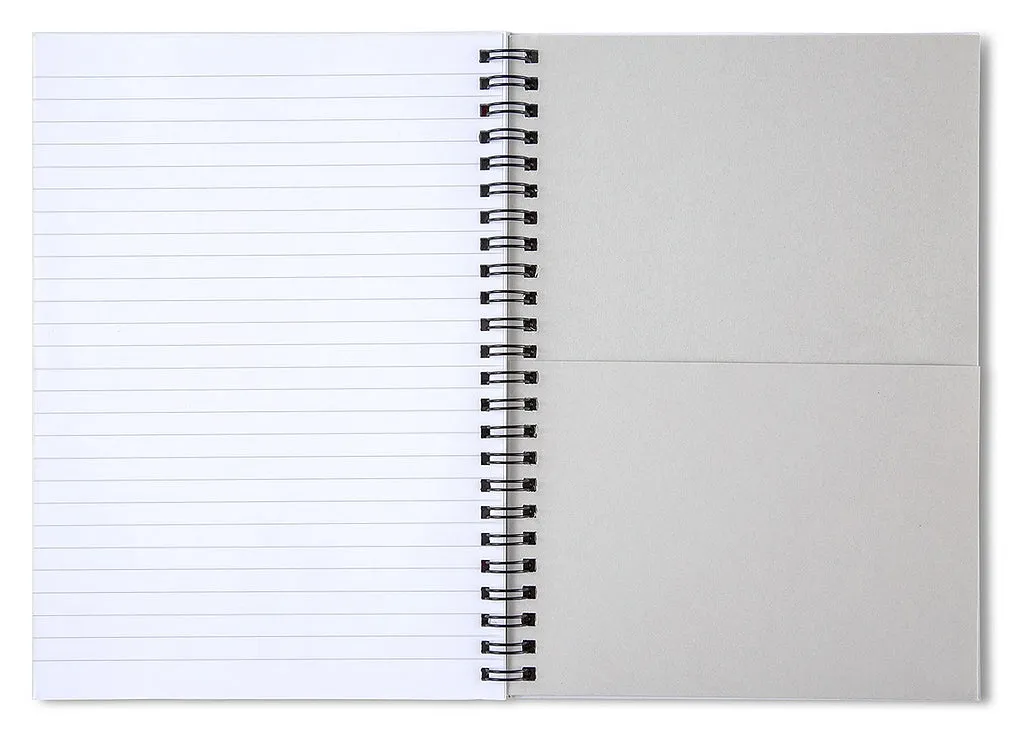 Resting in Mauve - Spiral Notebook